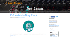 Desktop Screenshot of expert-sleepers.com