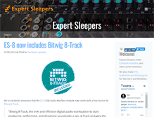 Tablet Screenshot of expert-sleepers.com